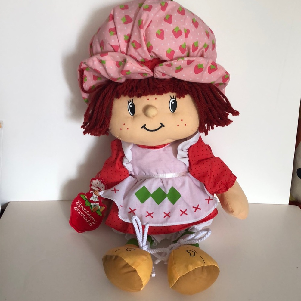 NEW Strawberry Shortcake Rag Doll
